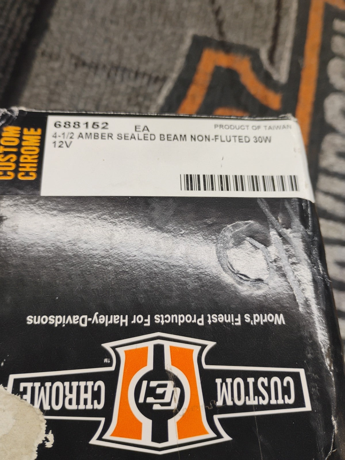 HARDDRIVE 4 1/2" Sealed Beam 12V 30W Clear Non-Fluted 820-57306