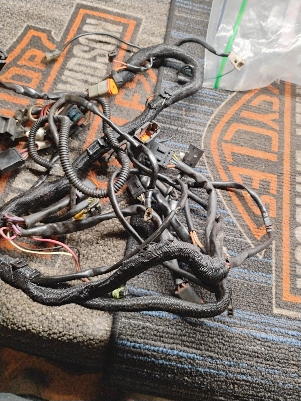 2002 Buell Blast 500 Almost Complete Wiring Harness Oem