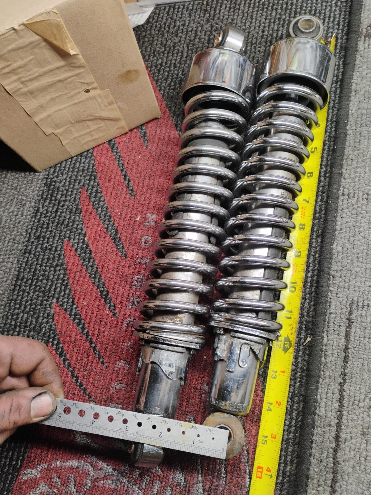 03 Harley 100th Anniversary Sportster XL 1200 Rear Shocks Shock PAIR