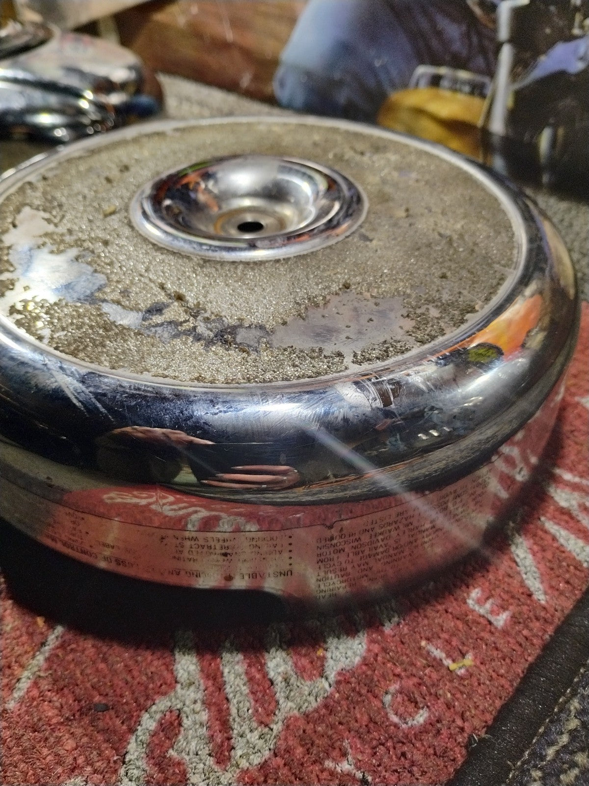 Harley Fxr Dyna Air Cleaner Cover Oem Used 