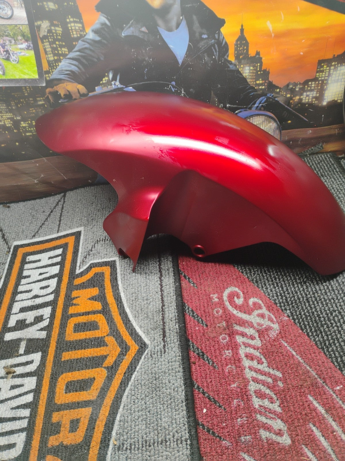 08-12 Yamaha Yzf R6 R6r R6 Oem Front Wheel Fender Cowl Fairing Plastic Mud Guard