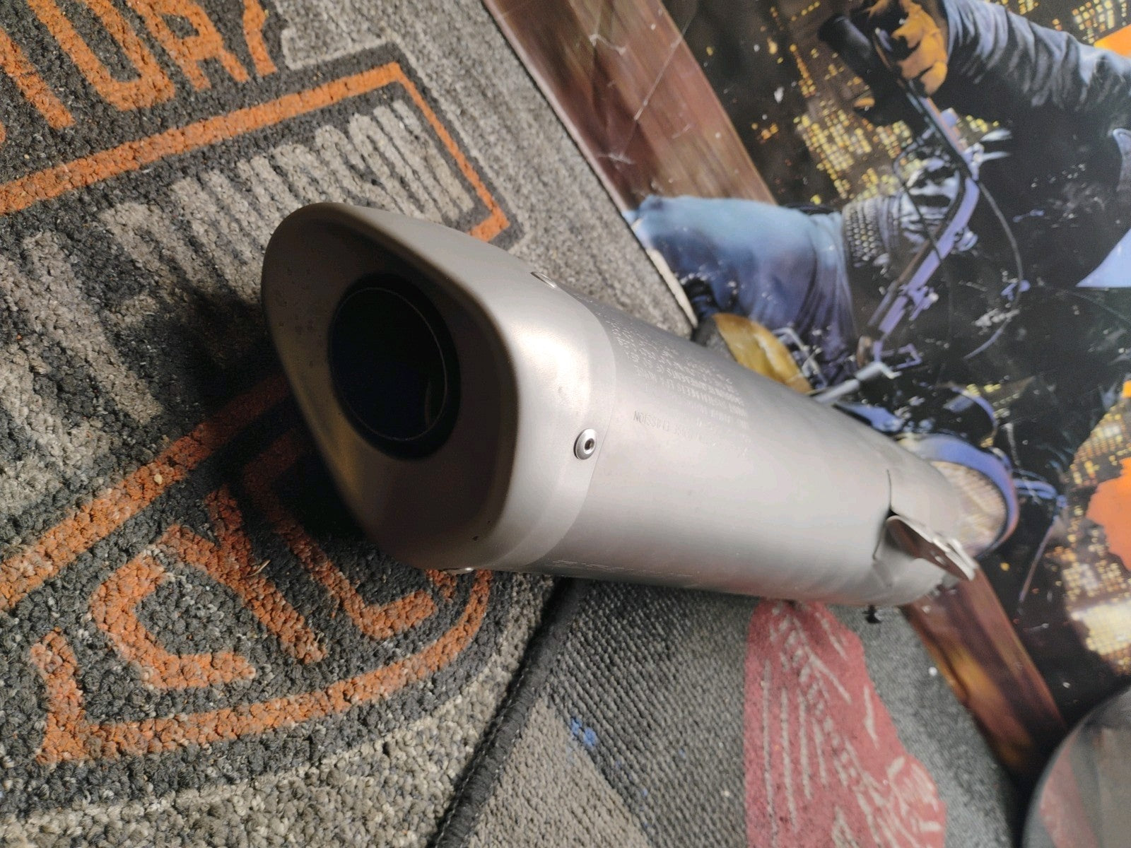 Used OEM  Yamaha YZF-R6 muffler 