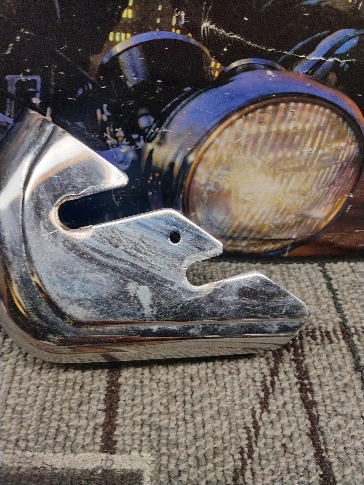 COVER WAGNER LOCKHEED MASTER CYLINDER REAR BRAKE HARLEY FL FLH 4 SPEED 58-E79