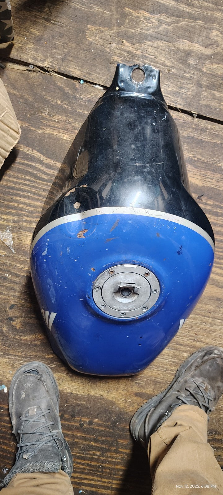 1991-1994 Honda CBR600F2 CBR 600 F2 Oem Gas Tank Fuel Petrol Cell purple Used