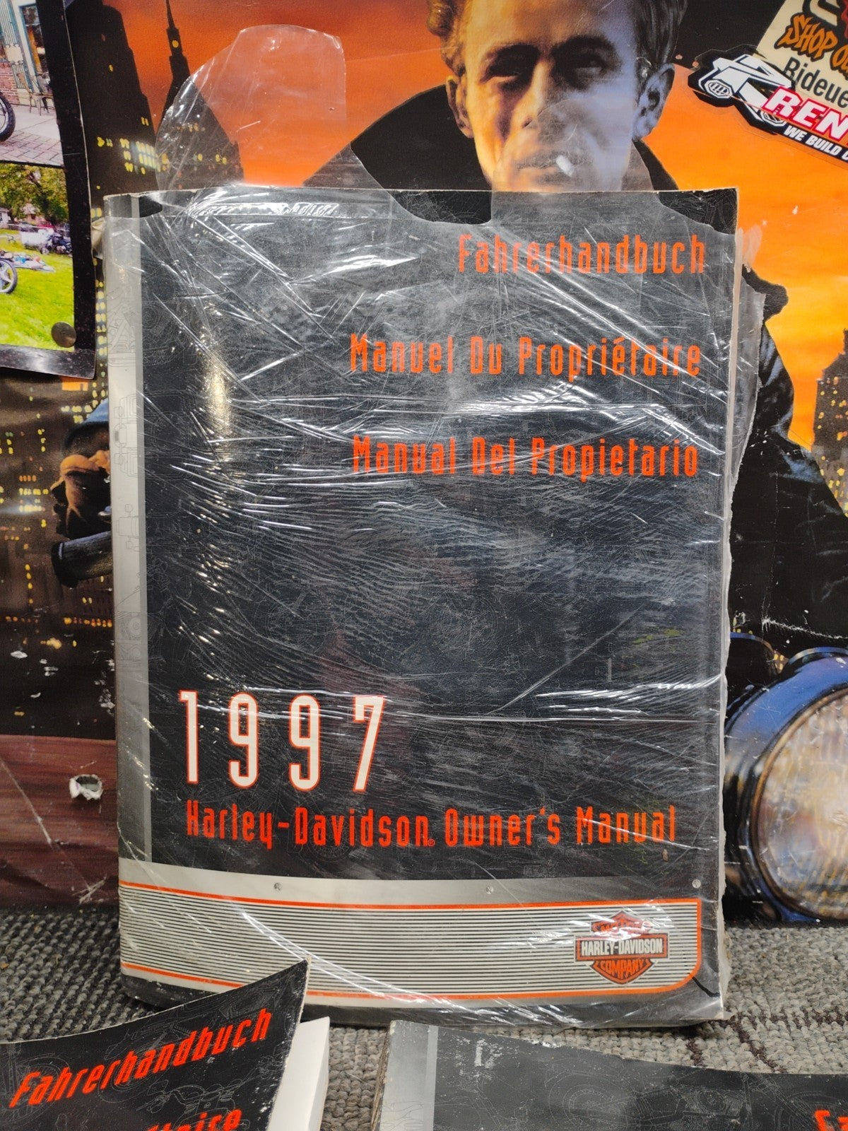 Vintage 1997 Harley Davidson Owner’s Manual International All Models