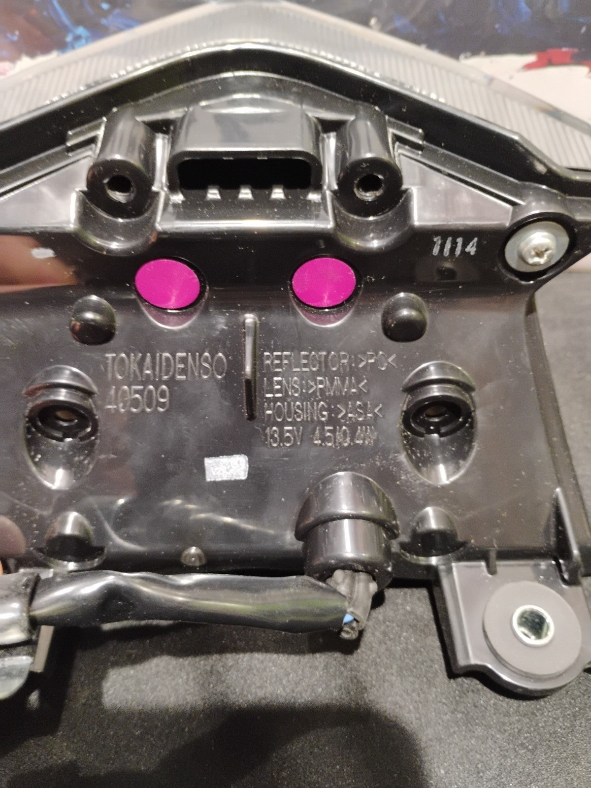 17-19 KAWASAKI NINJA 650 OEM REAR TAIL TAILLIGHT BACK BRAKE LIGHT 23025-0362