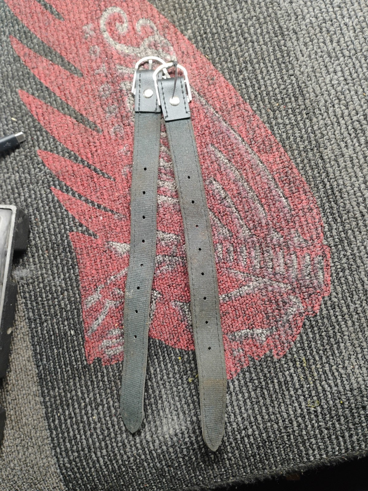 Vegan Leather Swing Arm Bag Straps