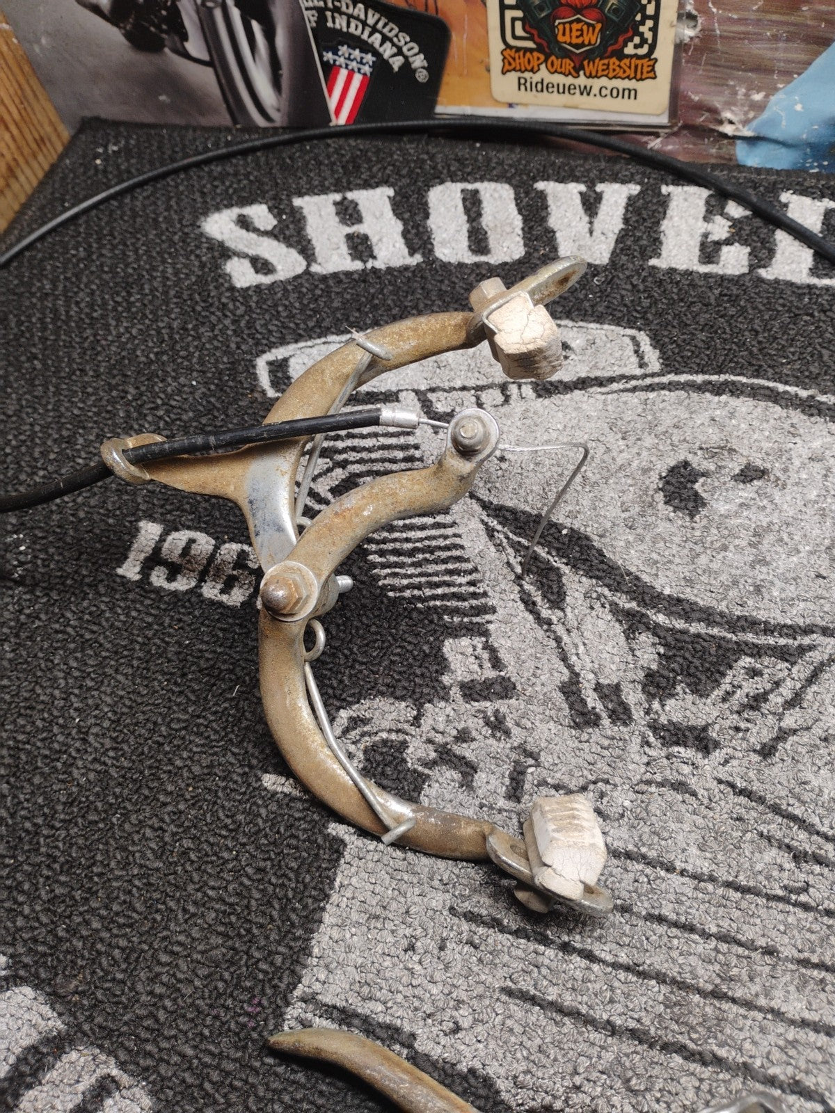 Vintage Schwinn Stingray Front Brake Assembly Lever Cable Caliper Set