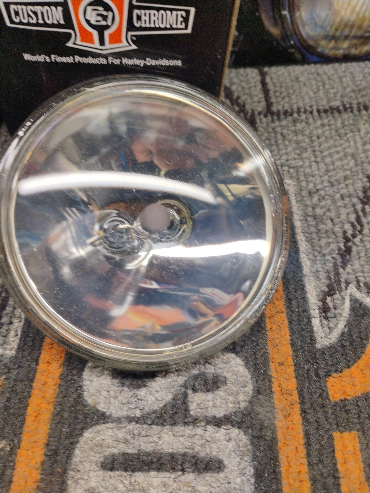 HARDDRIVE 4 1/2" Sealed Beam 12V 30W Clear Non-Fluted 820-57306