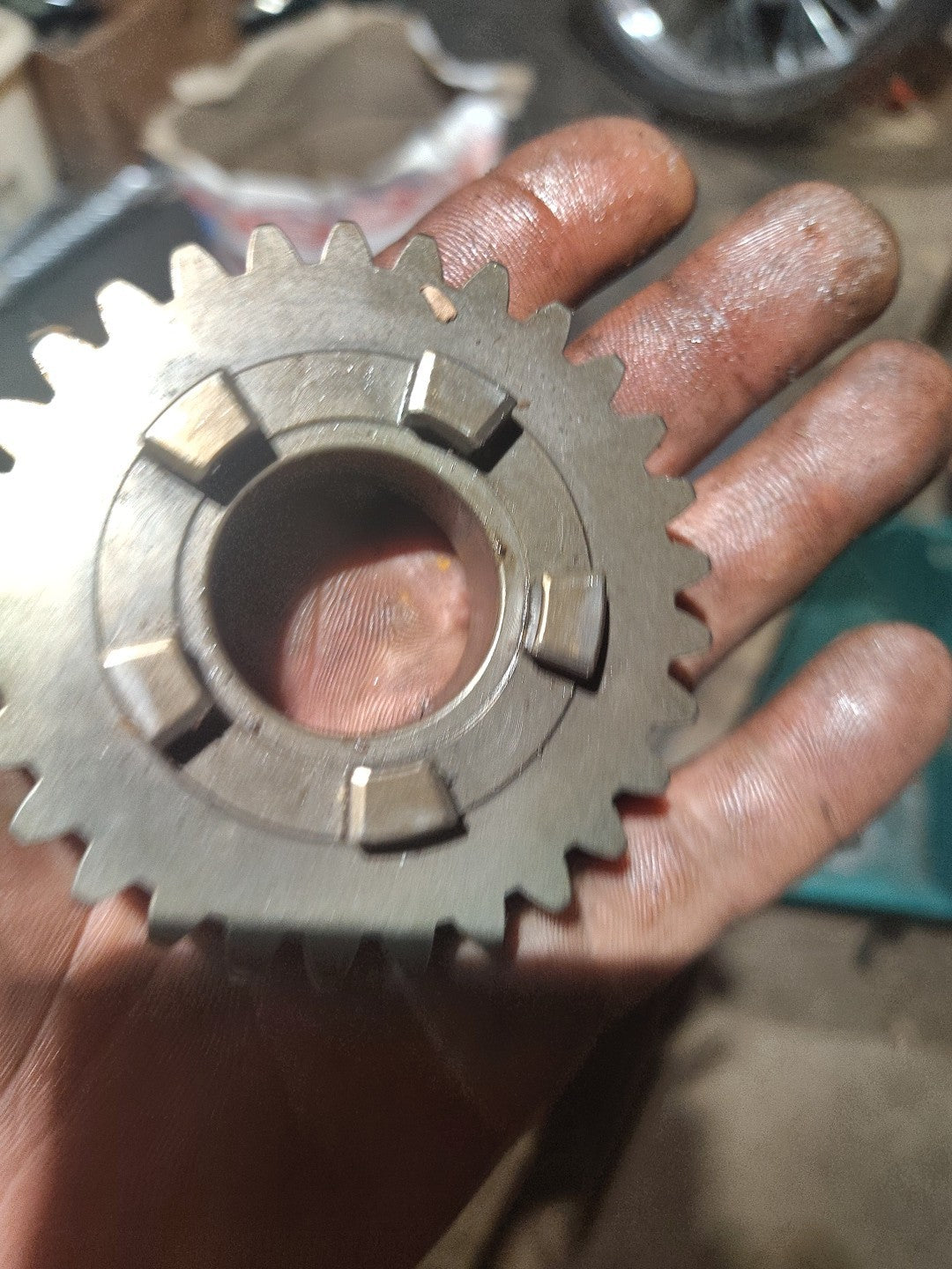 Harley-Davidson 4th Gear Mainshaft, JIMS Gear No.8294, 5 Speed, 35028-79B