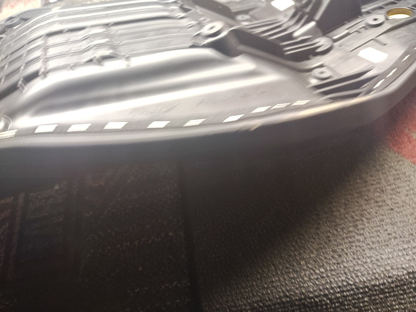 Lowered two-seater saddle, black, original a9700886, Triumph Tiger 660 Sport