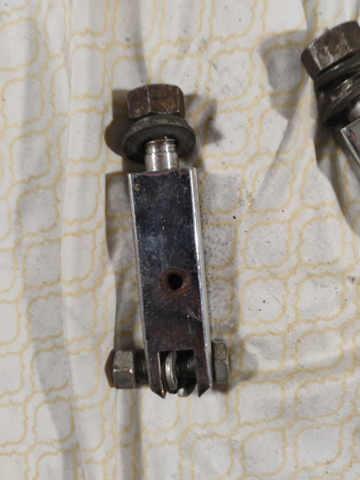 3.5" Foot Peg Mounting Block Unknown Fitment