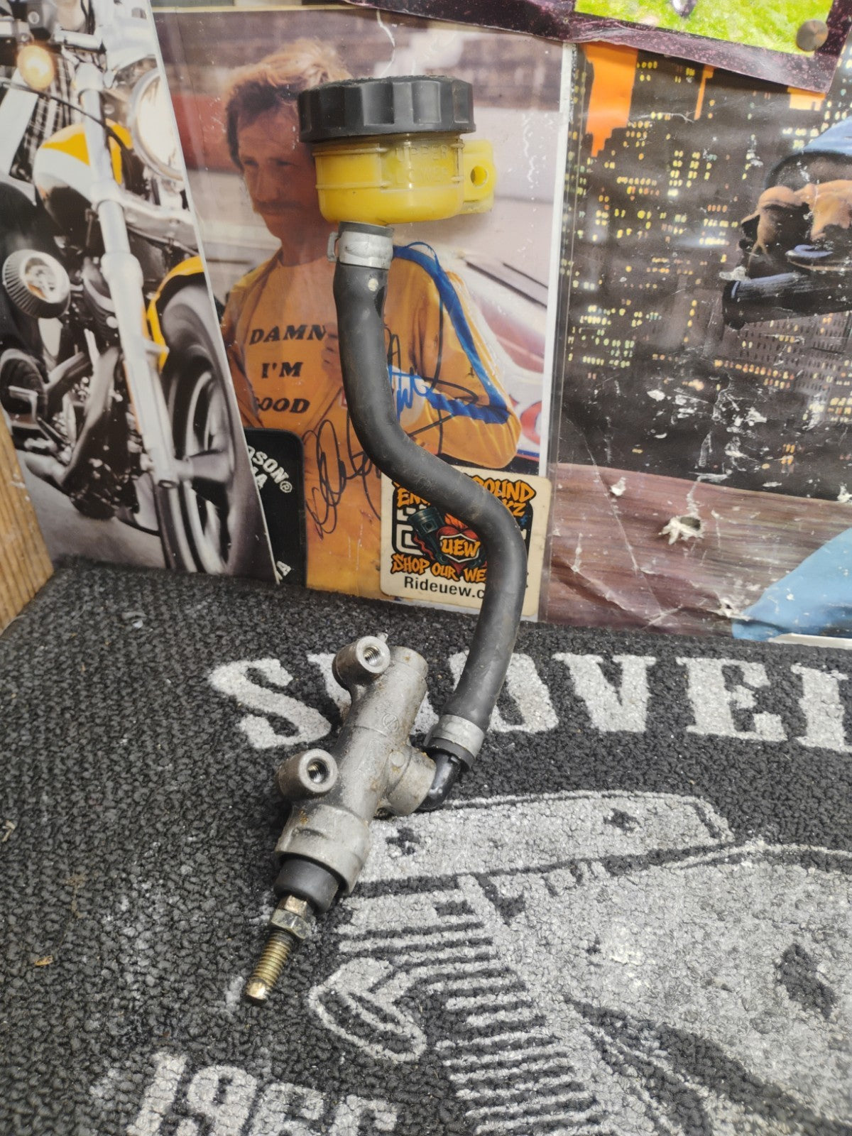 2005 Suzuki Katana 600 rear brake master cylinder #52253