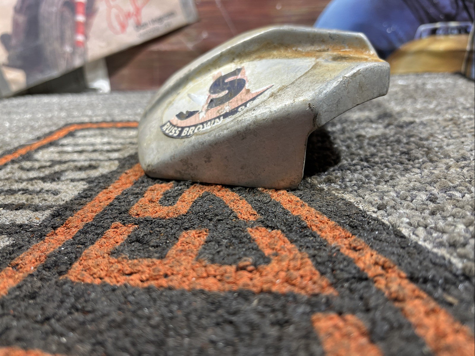 Harley Davidson Headlight Eyebrow Visor Ironhead Sportster Part Number 67813-70