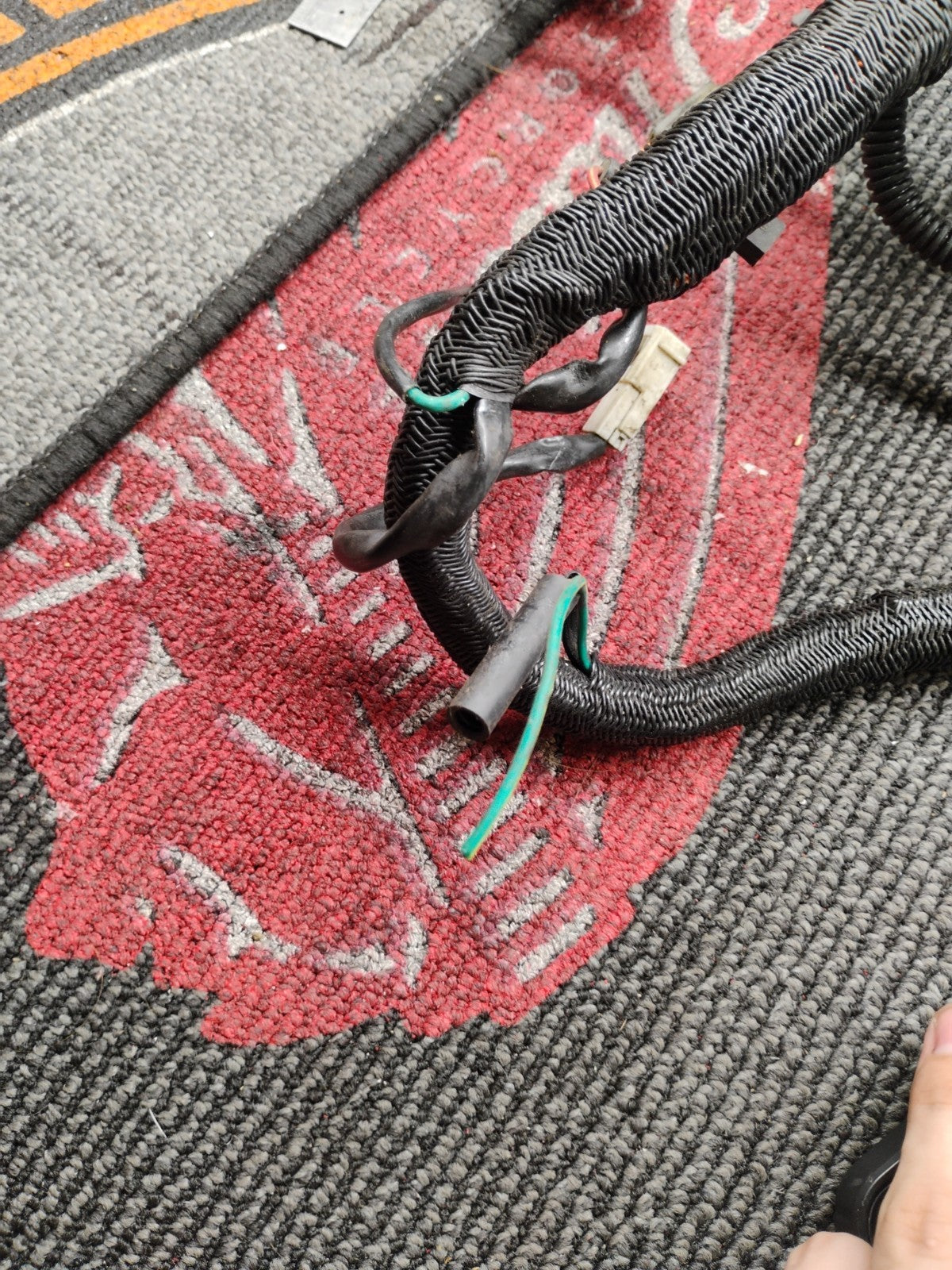 2000-2009 Buell Blast Main Engine Wiring Harness Motor Wire Loom Almost Complete