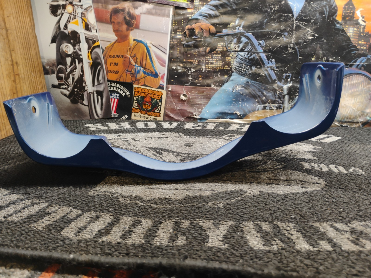 2011-2013 Harley-Davidson CVO Road Glide Blue Outer Fairing Front Skirt