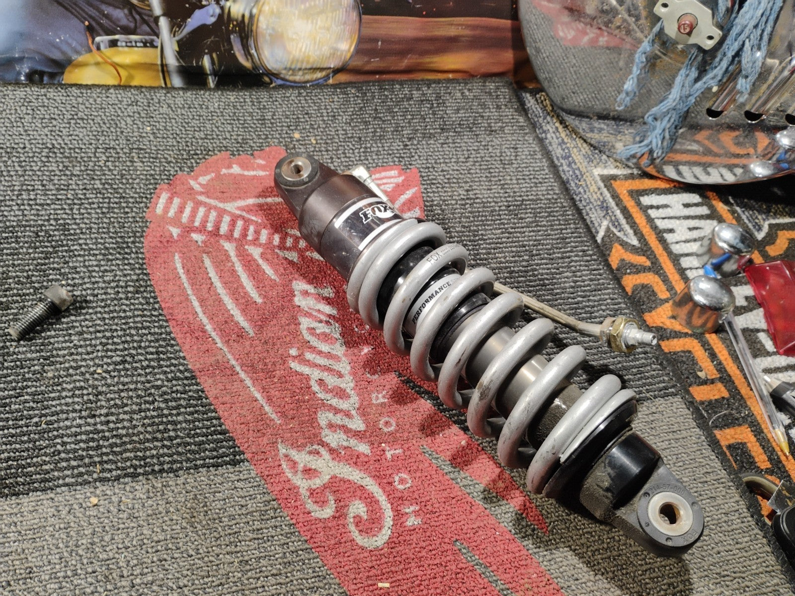 2014 INDIAN CHIEFTAIN ROADMASTER FOX REAR SHOCK ABSORBER SPRING