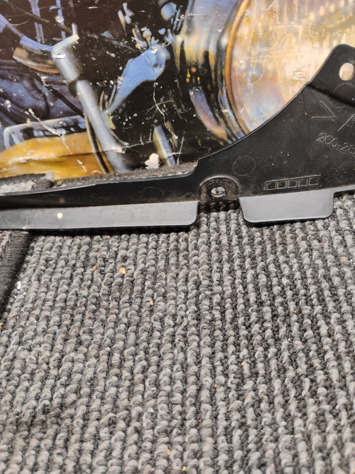 yamaha 2006 2007 yzf-r6 R6 left side inner plastic 06 07 B9