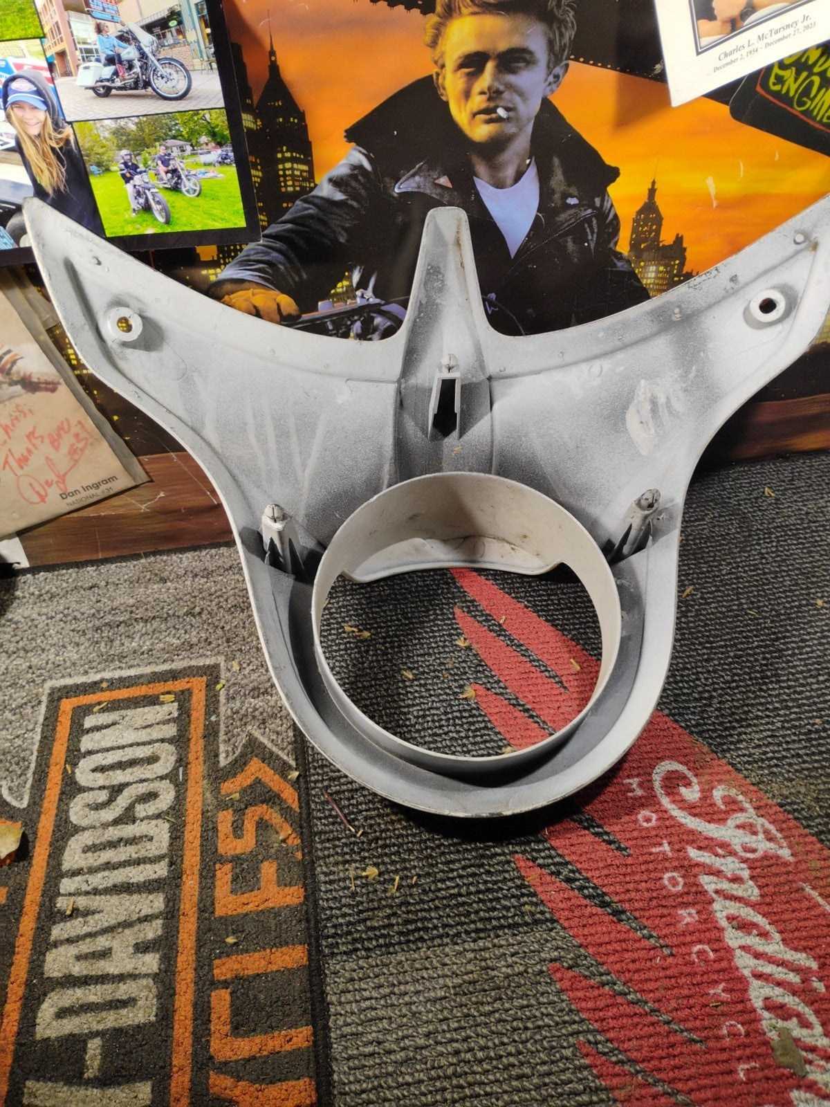 Headlight Bezel Fit For Indian Chieftain 14-18 Dark Horse 16-18 Roadmaster 15-23