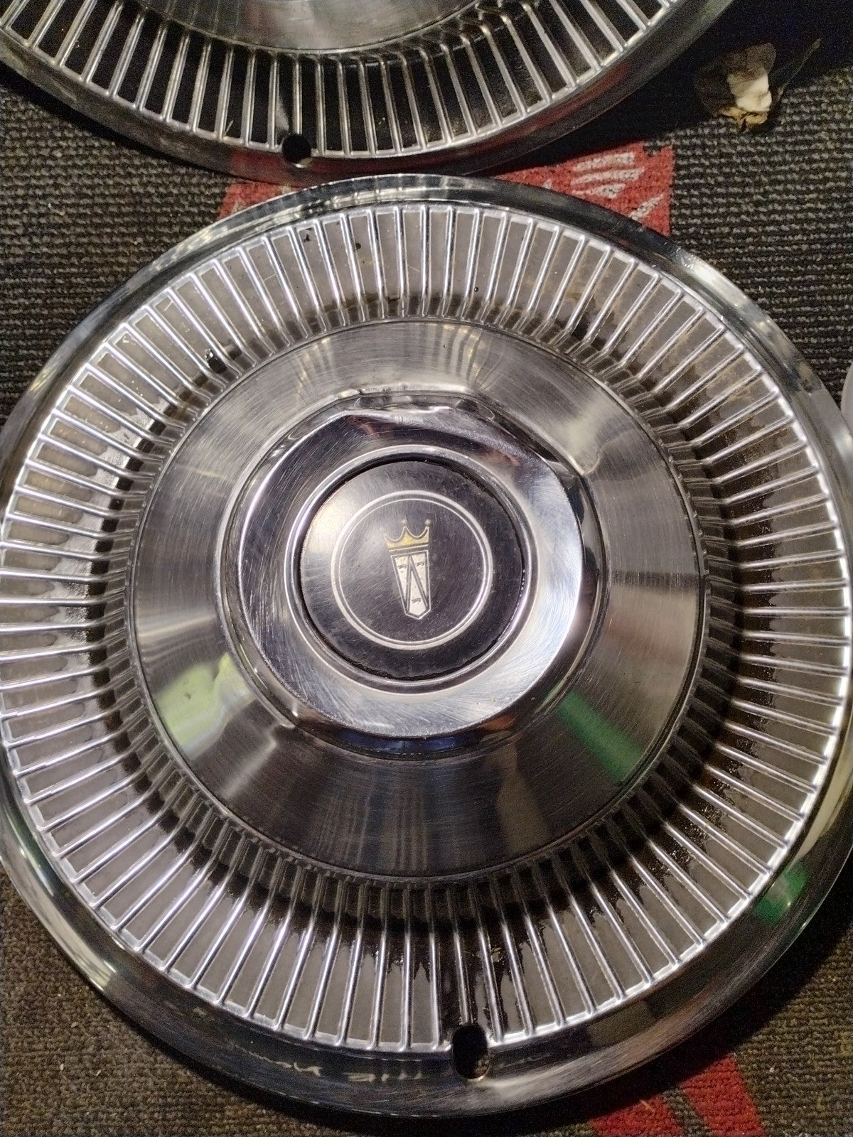 *Set of 4* Vintage 1968-1969 Ford Galaxie LTD 15" Hubcaps Wheel Covers USED