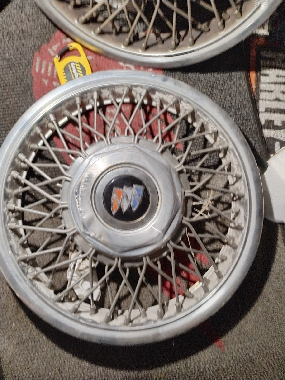 NOS Wheel Covers Set (4) 1986-1988 Buick  Skylark skyhawk  13" Wire Hubcaps