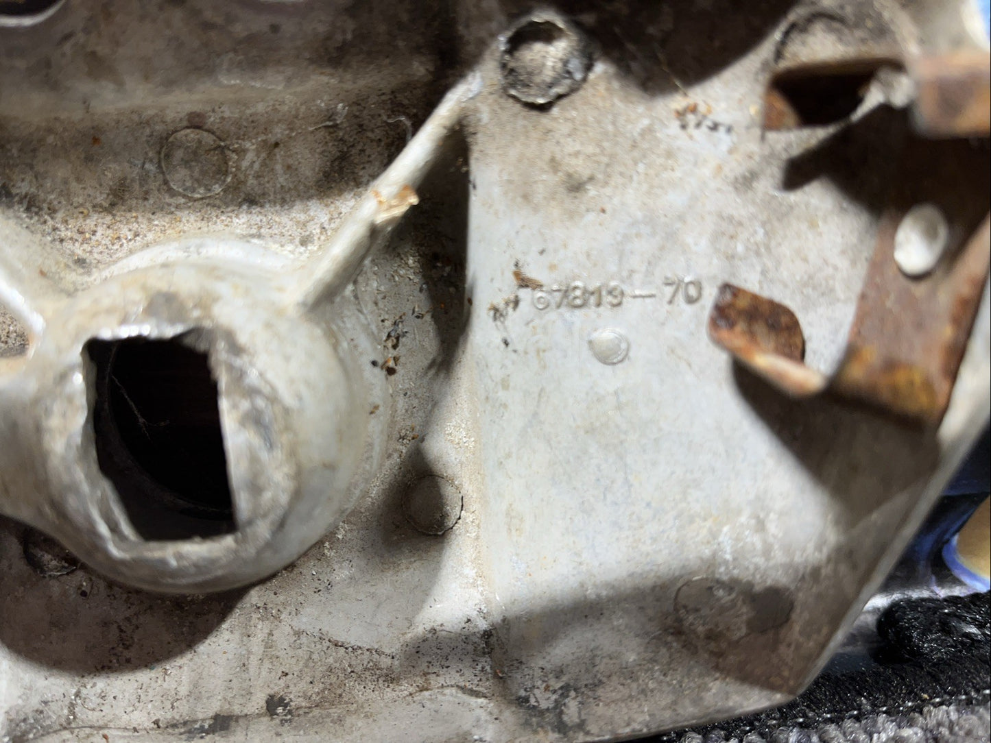 Harley Davidson Headlight Eyebrow Visor Ironhead Sportster Part Number 67813-70