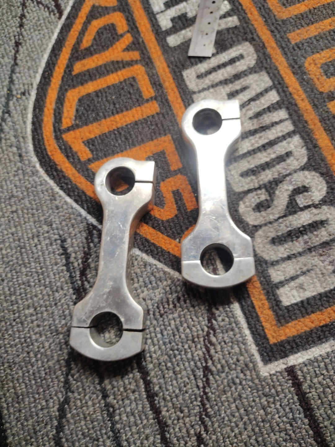  5in DOG BONE HANDLEBAR RISERS HARLEY KNUCKLEHEAD PANHEAD SHOVELHEAD 