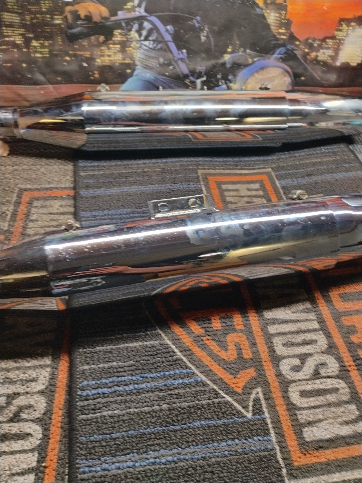 2018-2021 OEM Harley-Davidson Softail Mufflers Slip-On 64900455
