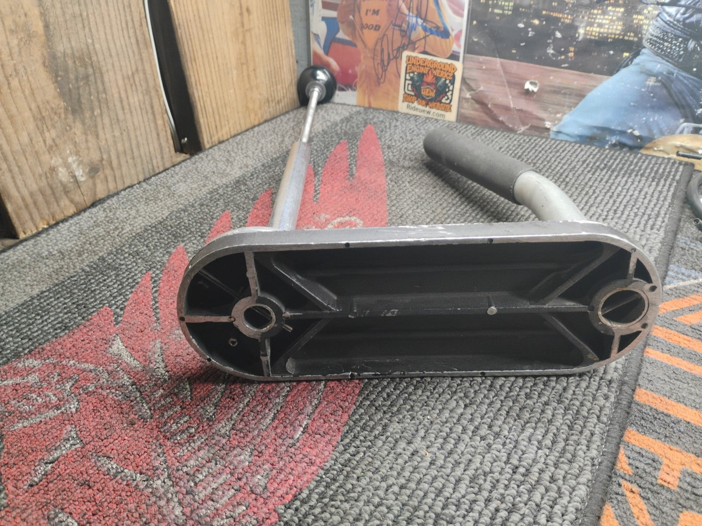 U-LINE H-88 INDUSTRIAL STRETCH WRAP DISPENSER 12" 15" 18" ROLLS	TENSION CONTROL 