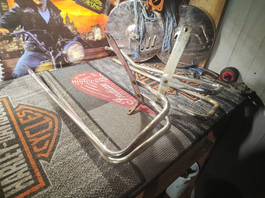 HARLEY DAVIDSON FLH SHOVEL HEAD SADDLEBAG GUARD KIT Vin Oem- 58 - 84