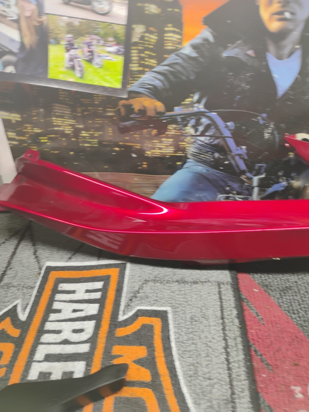 07' Yamaha YZF R1 R-1 / OEM RIGHT SIDE FAIRING TRIM