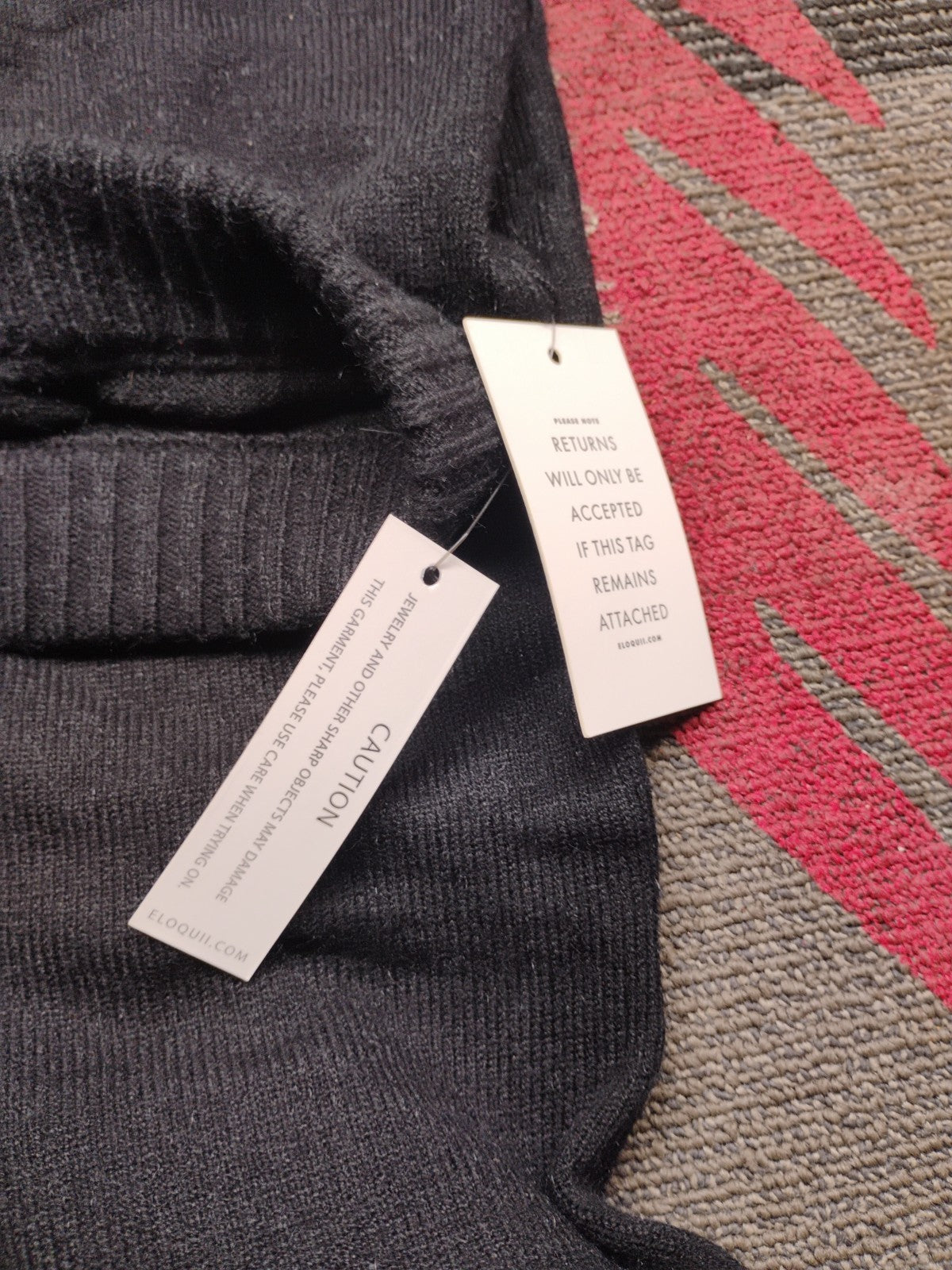 Eloquii Black Skirt Size 14/16