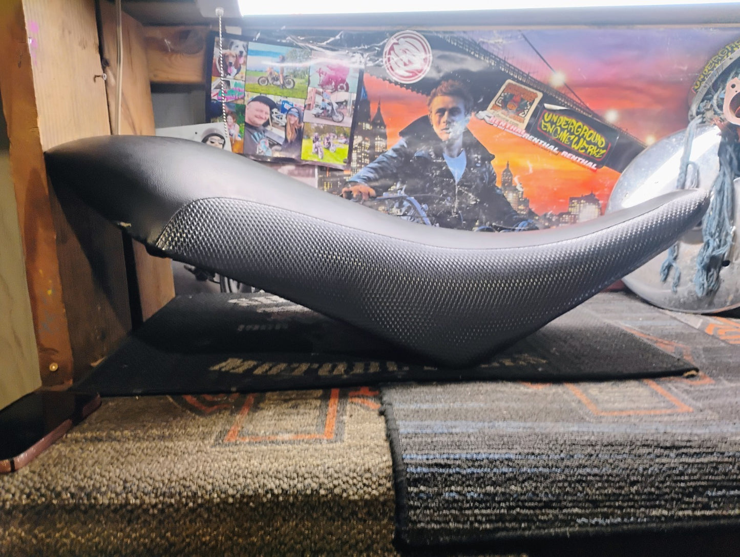2004-2012 Suzuki LT-Z400 OEM Seat Black Z400 QuadSport ATV