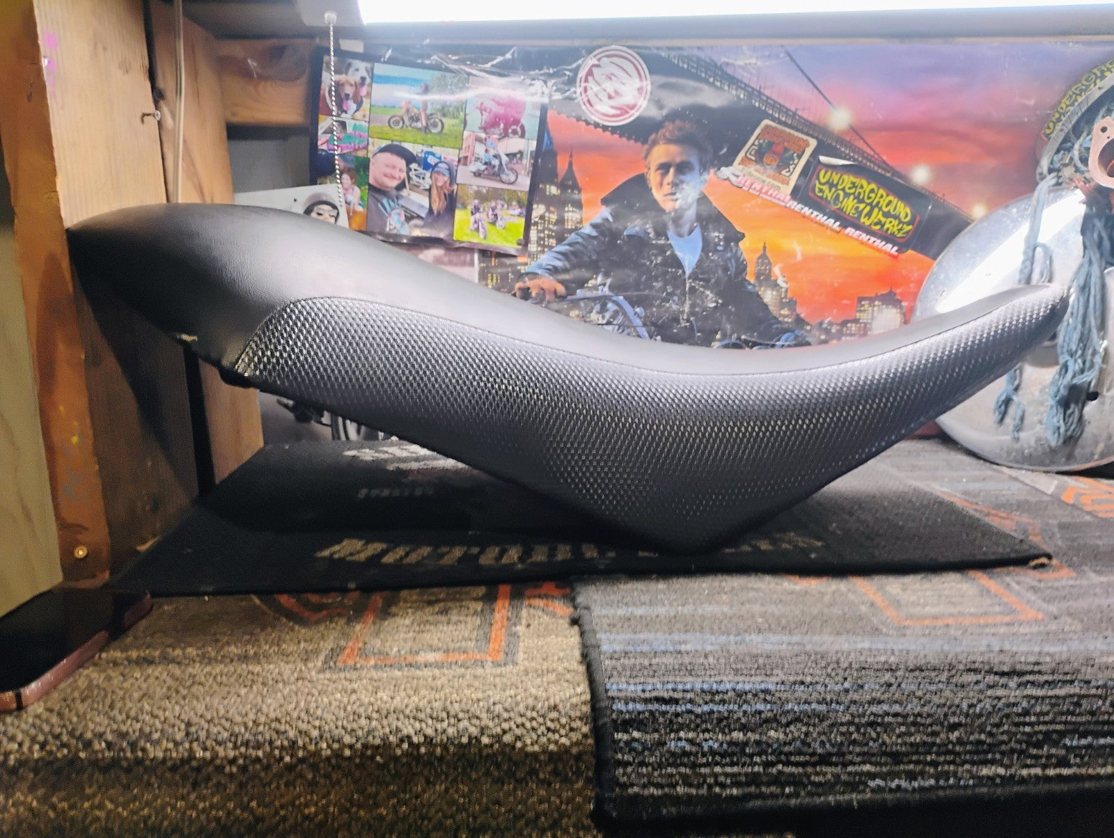 2004-2012 Suzuki LT-Z400 OEM Seat Black Z400 QuadSport ATV