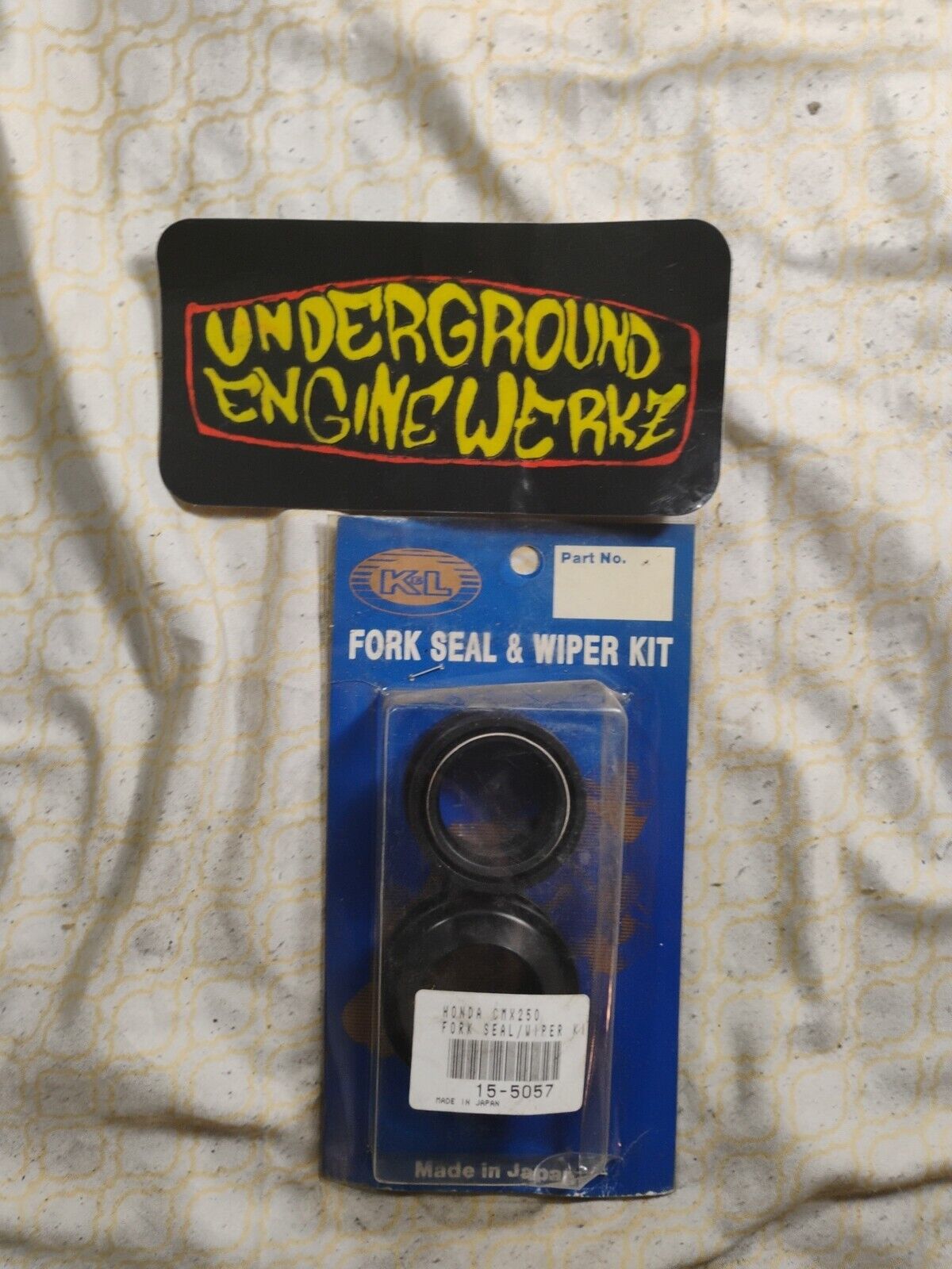 K&L Fork Seal/Wiper Kit 15-5057 Honda Cmx 250 Nos Vintage 