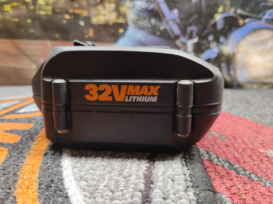 Worx 32V Battery Max 2.0Ah WA3537 Lithium Ion Rechargeable OEM Genuine-B1B1-1