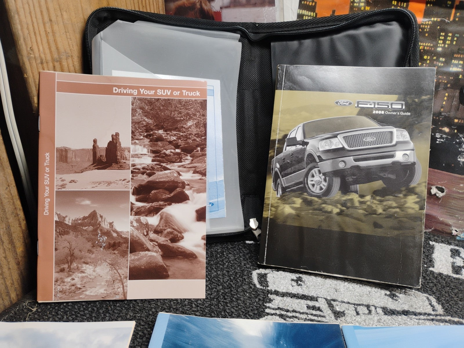 2008 Ford F-150 User Guide & Included Literature with case Pickup Truck 