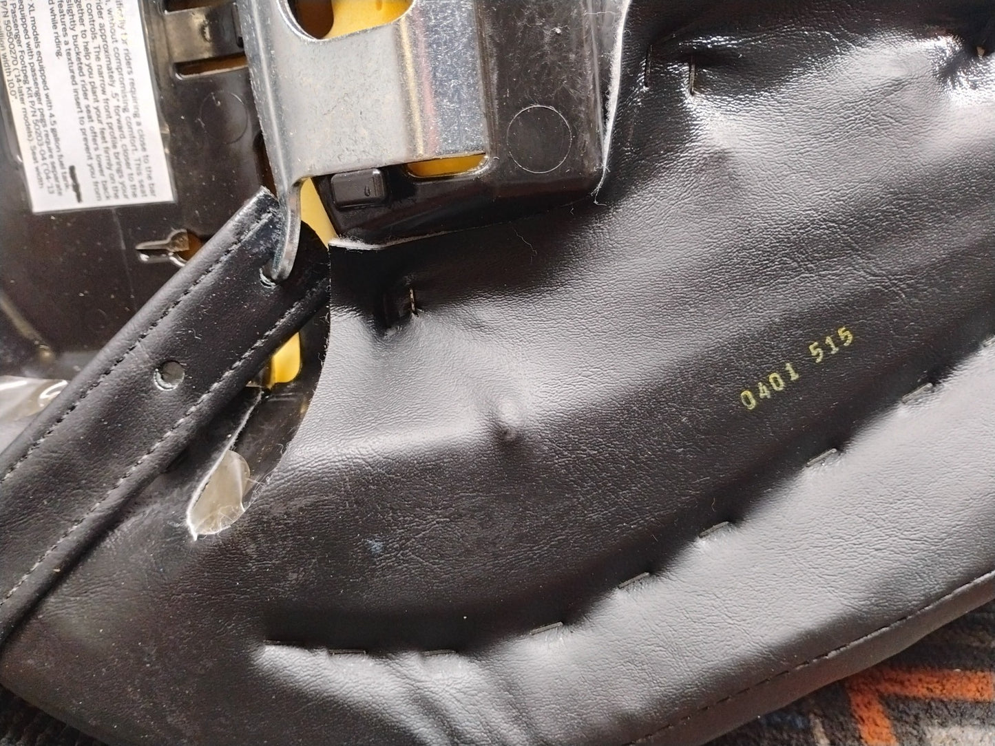 DEALER DEMO HARLEY '07-09 XL SPORTSTER REDUCED REACH SEAT