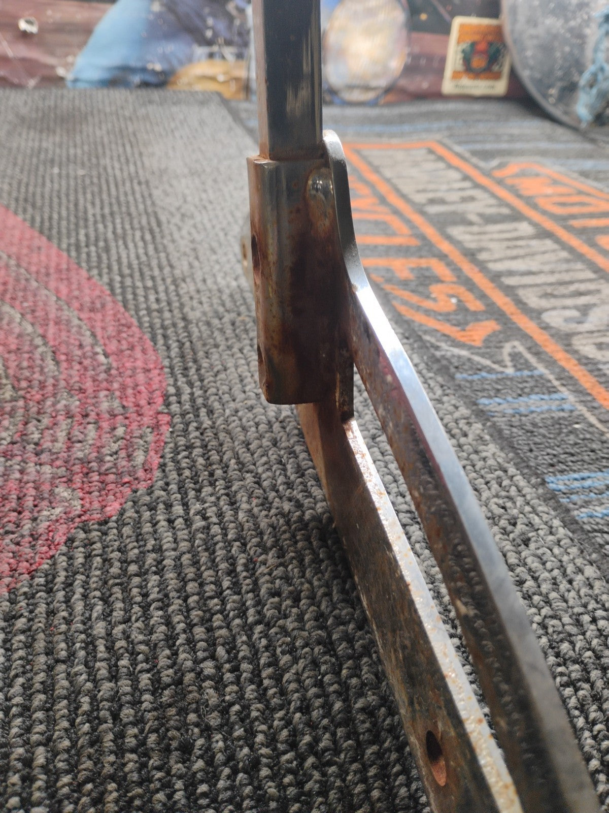 Harley Davidson Shovelhead Sissy Bar Back Rest 1972-85 FX
