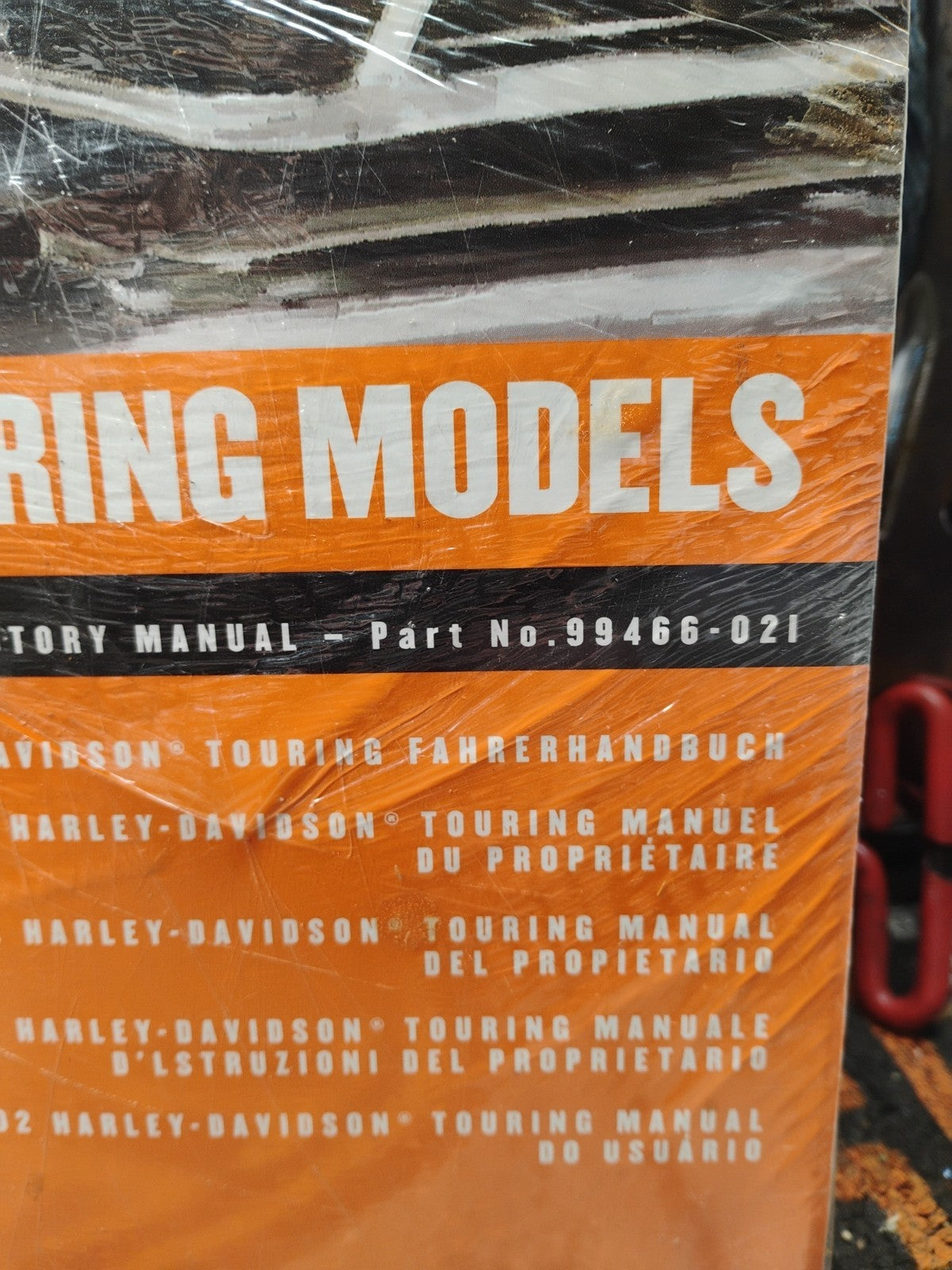 2002 Harley Davidson Road King Electra Glide Motorcycle Owner Manual User Guide