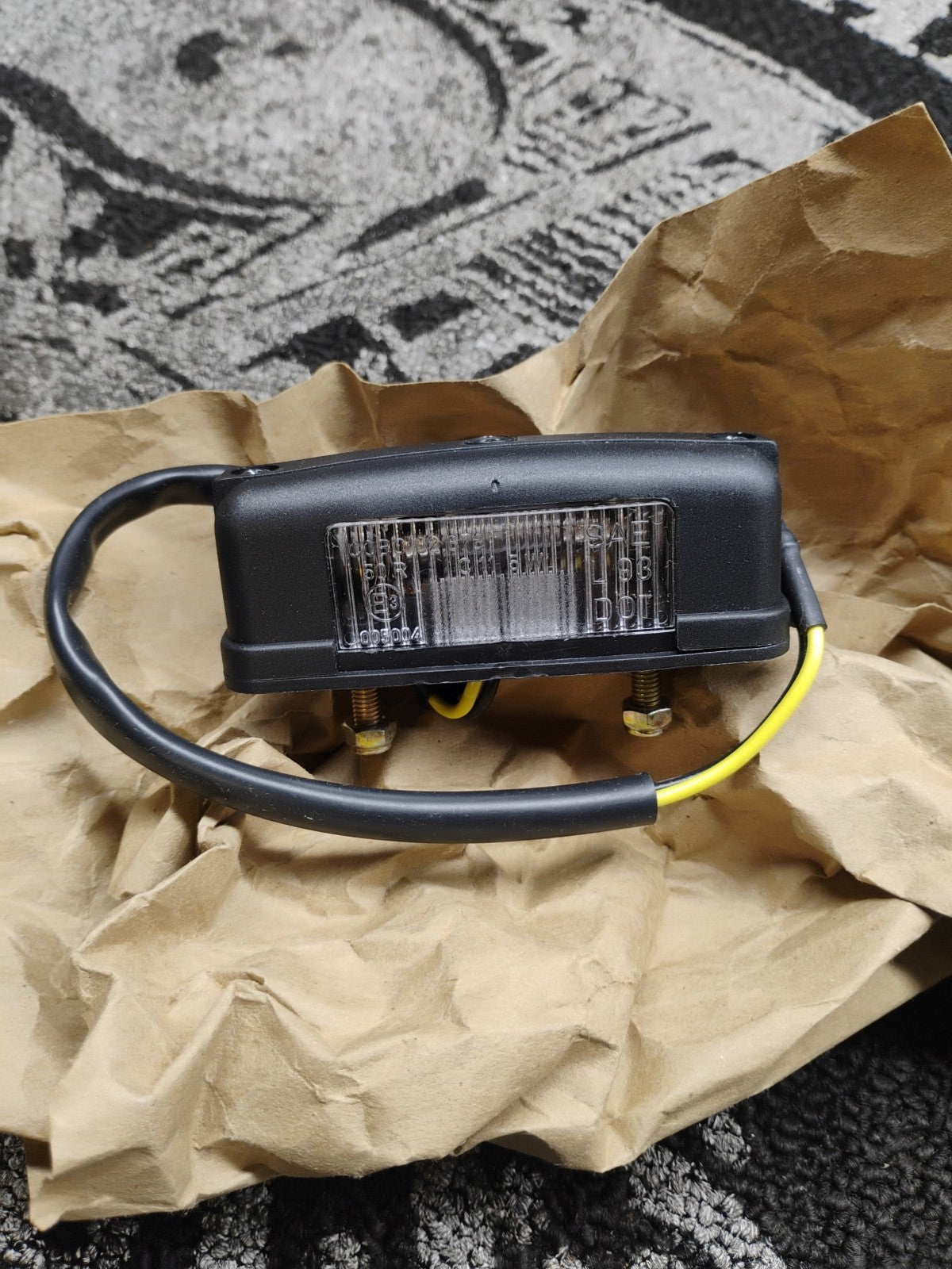 NOS Genuine OEM Buell License Plate Light Y0514.C Harley-Davidson