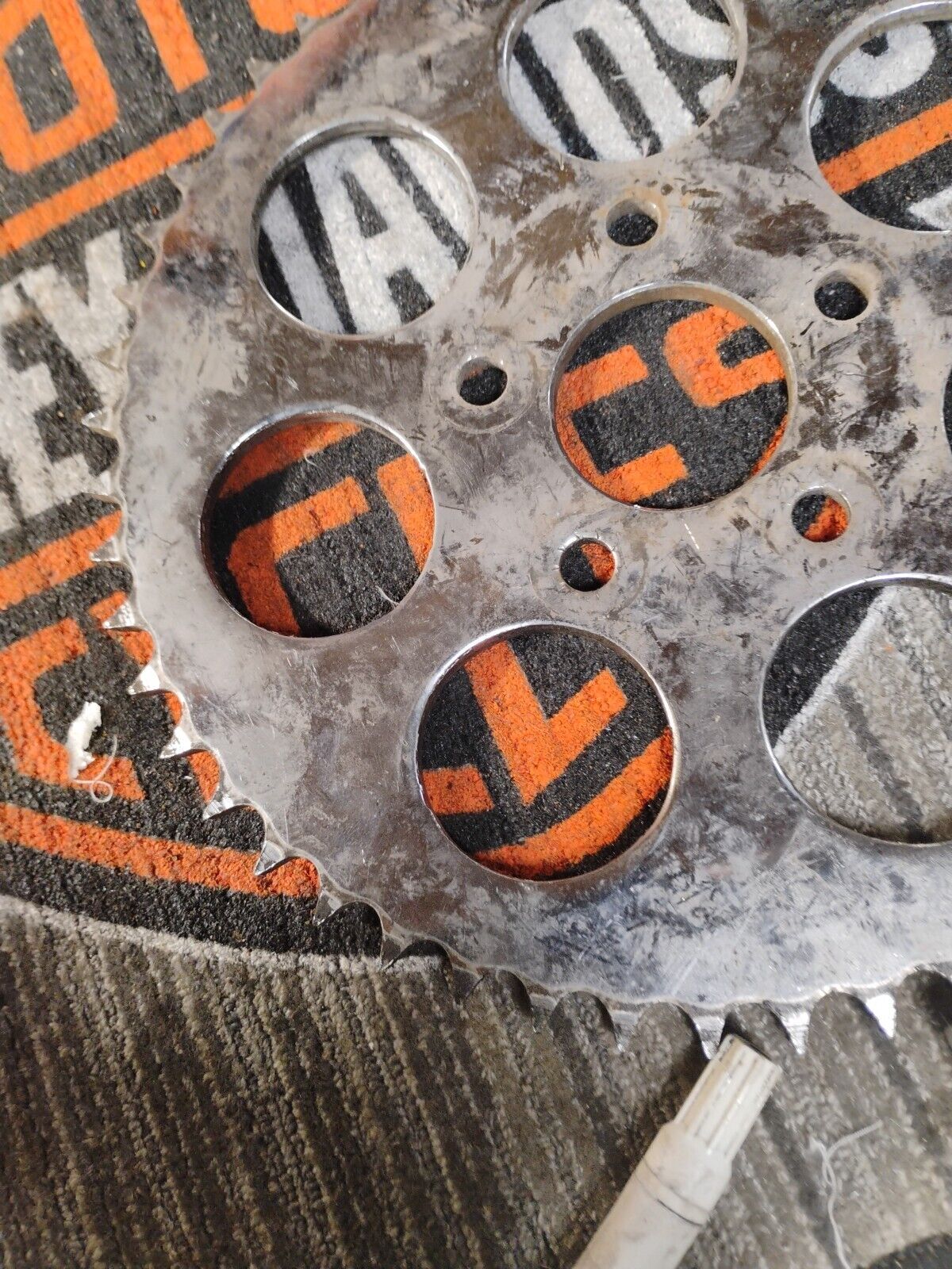 Harley Davidson Rear 51 T Dished Shovelhead Tooth Sprocket Oem