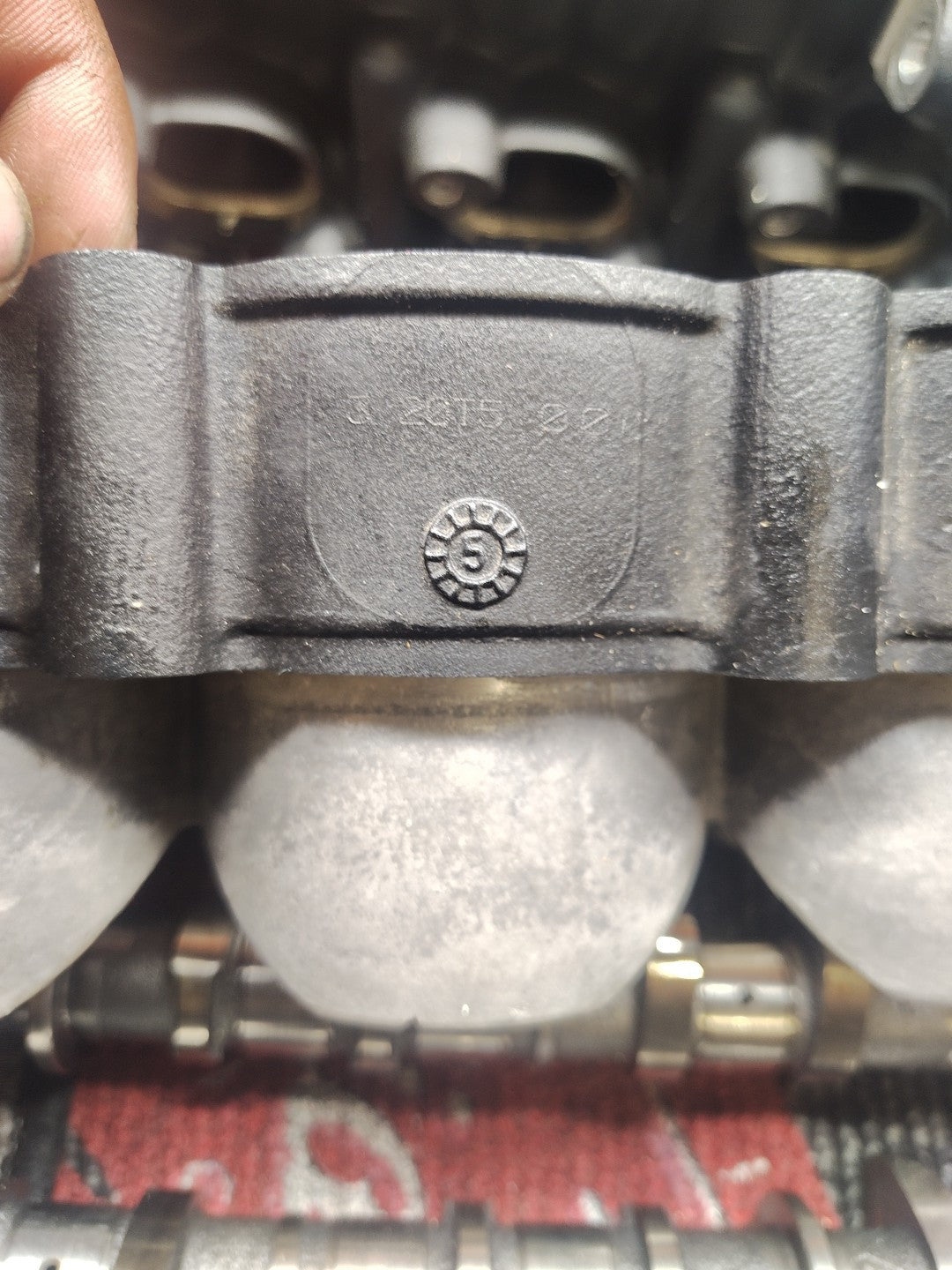 2009 Triumph Street Triple 675 Cylinder Head With Cams Cylinders And Hardware 