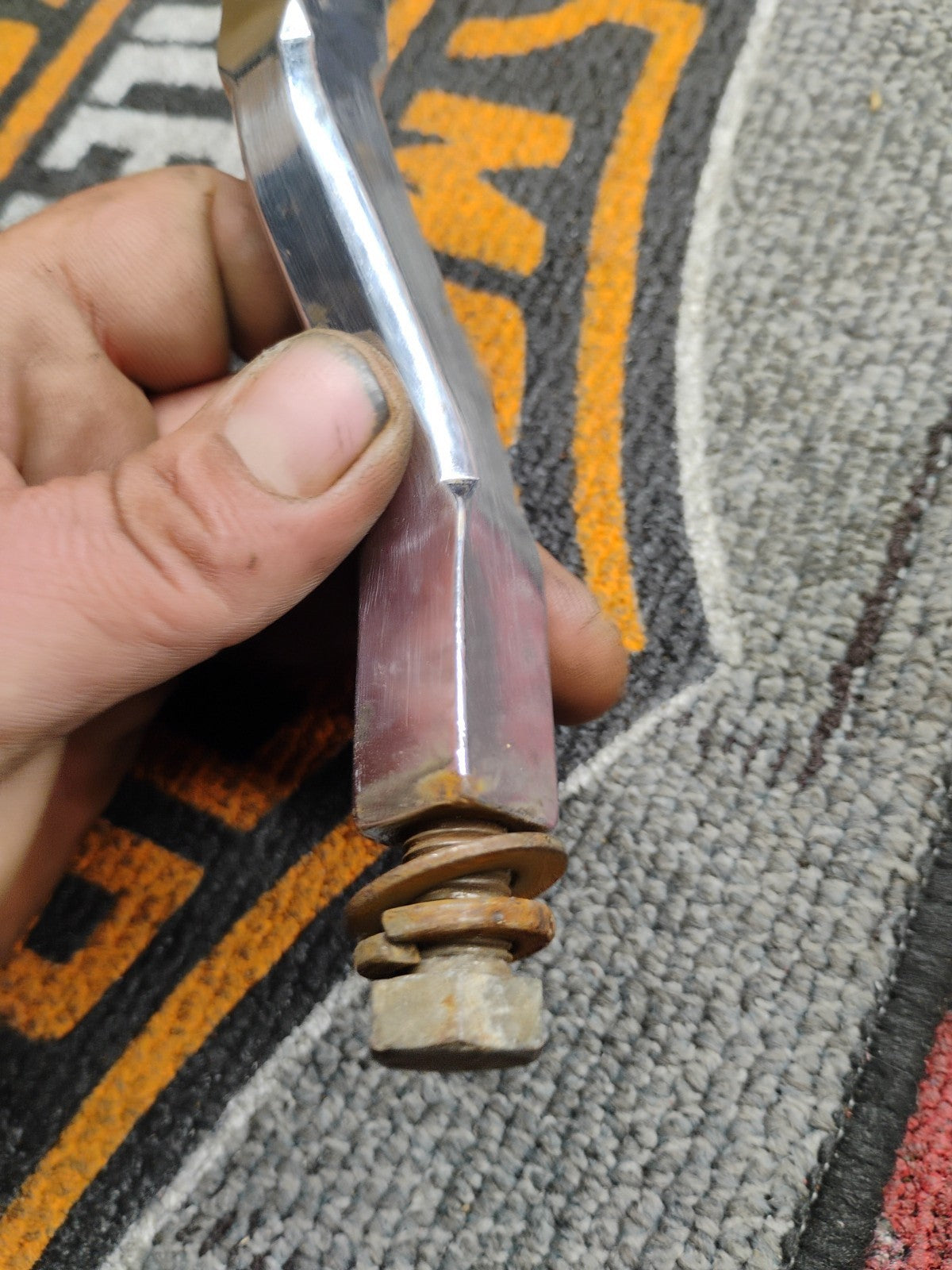 1 Used Kinky Side Harley Davidson HwPeg Replacement  49106-78T Sportsterr