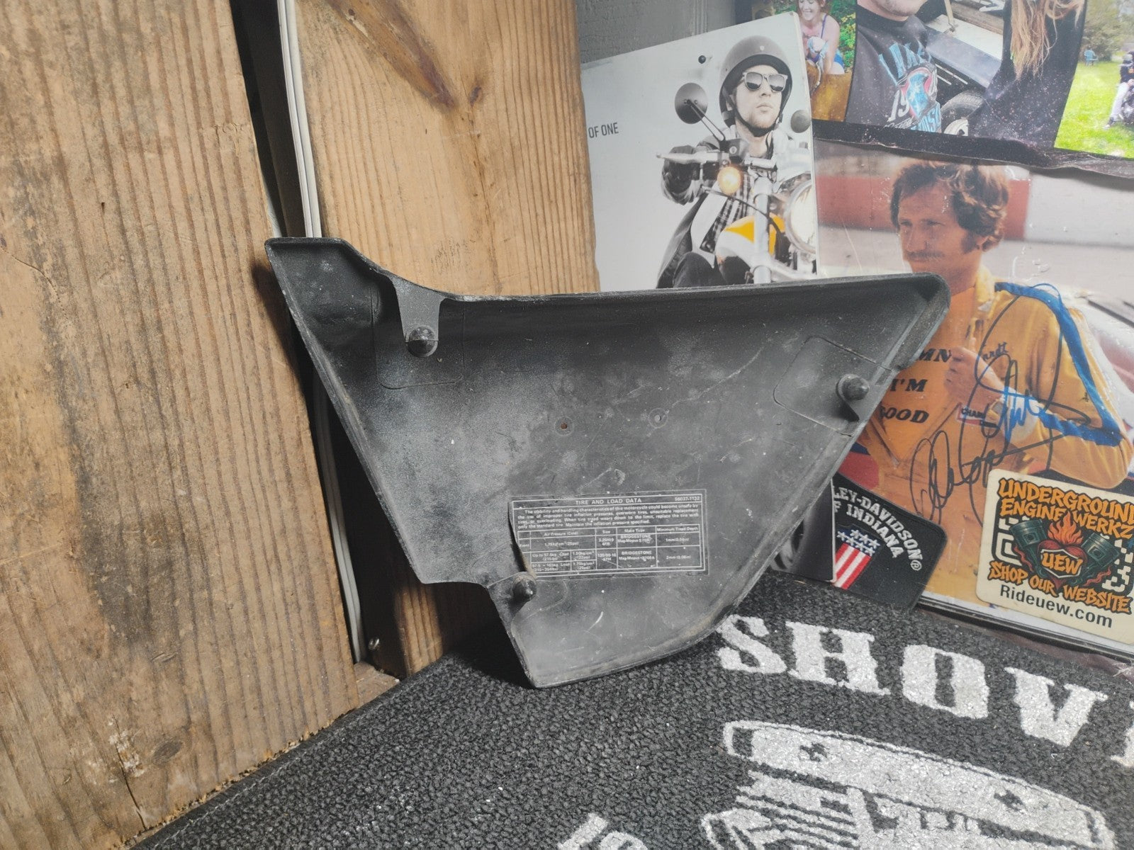 1981 Kawasaki KZ650 CSR 650 Left Side Cover OEM Black