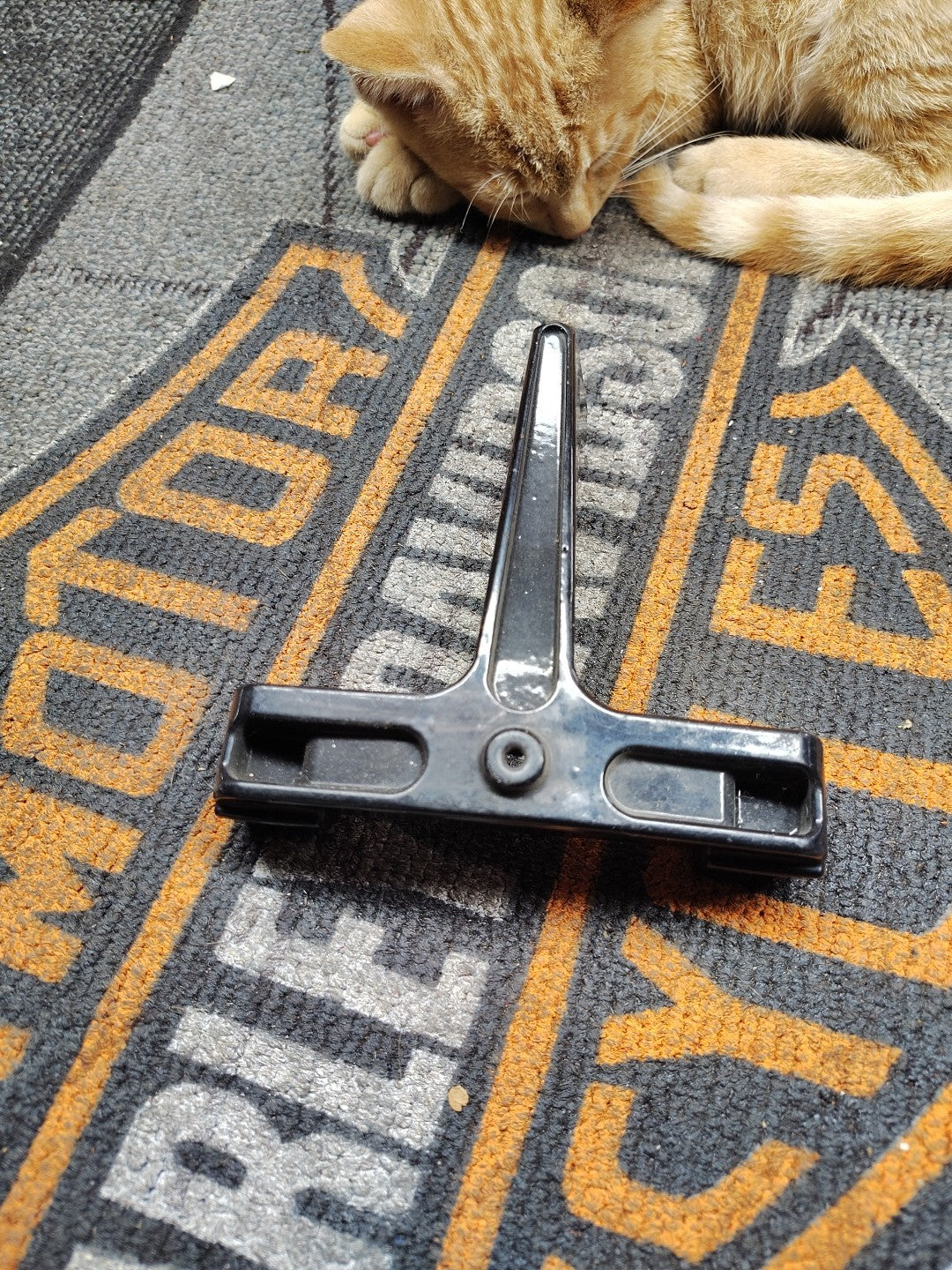 Harley FLT Touring Models Passenger Footboard Support (OEM, 1993-07)