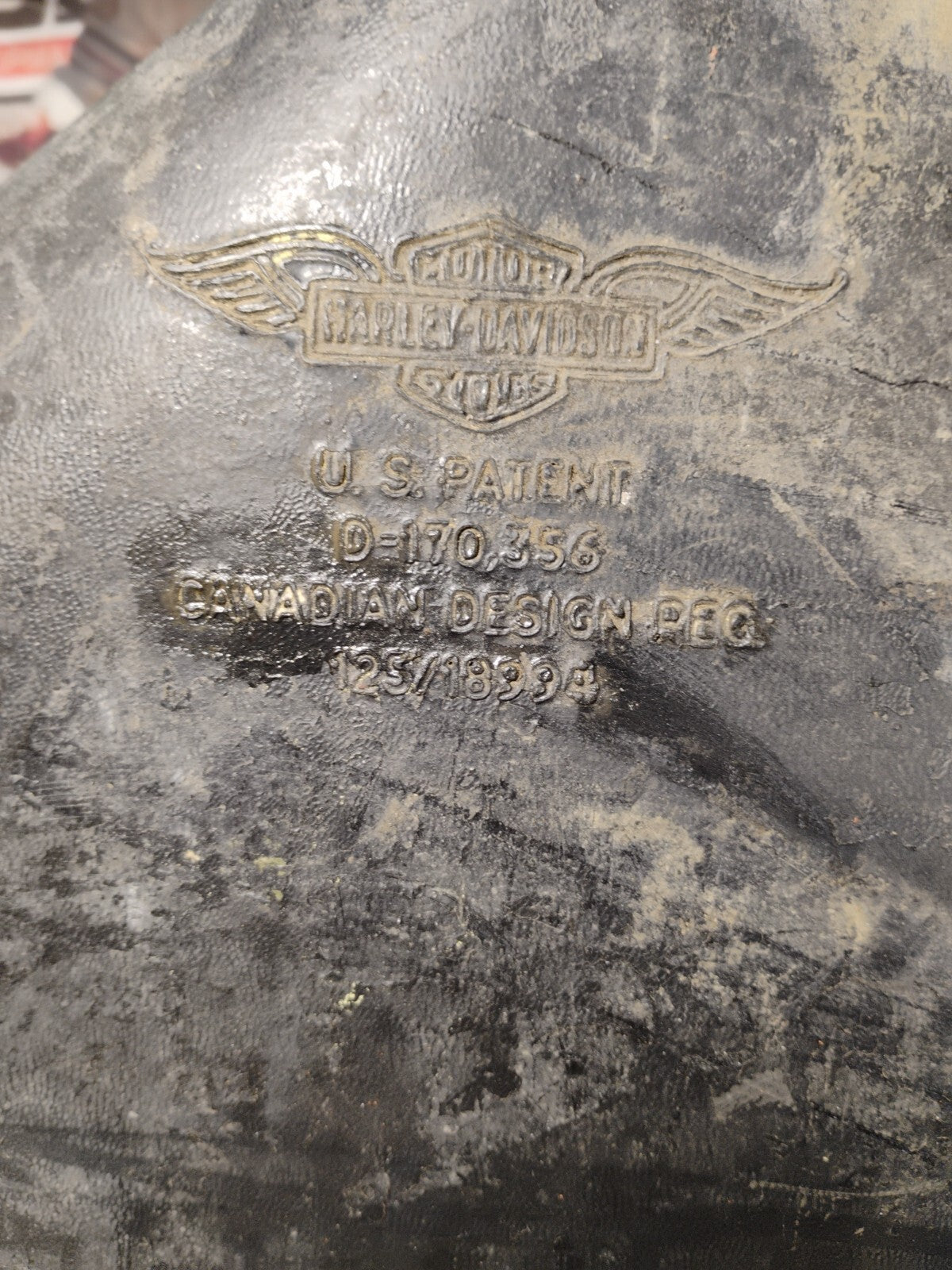 Genuine Harley 1957-1962 Big Twin Duo-Glide OEM  Left Bubble Bag 90851-54Type1 