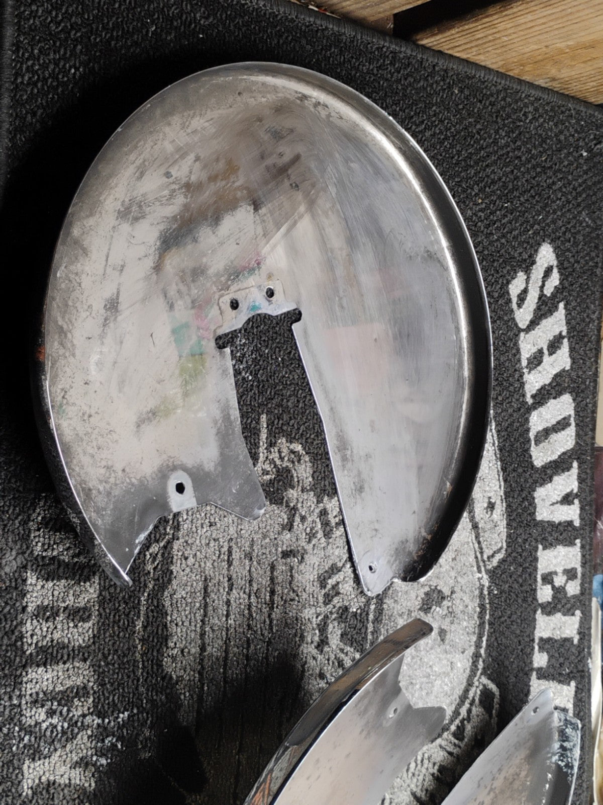 Brake Rotor Covers 11.5 Inch Gloss Chrome fits Harley Davidson FL Models