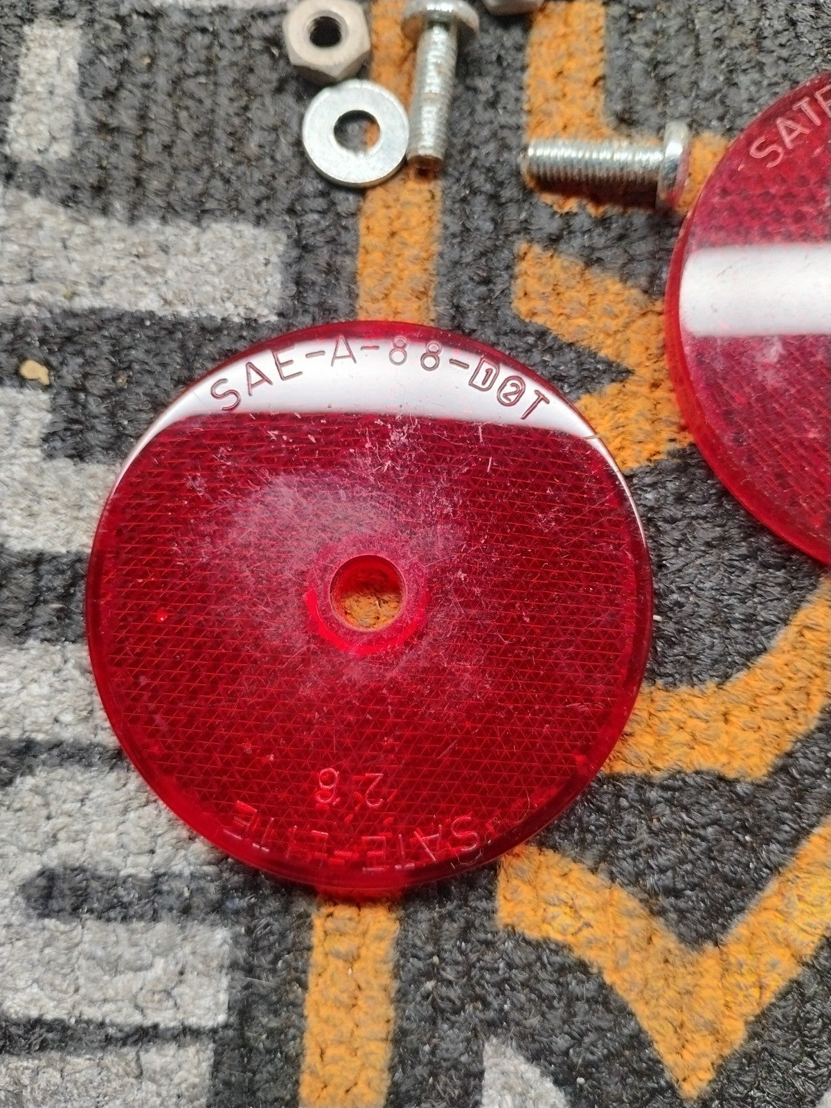 Harley Davidson Pair of Light Reflectors SAE-A-88-DOT