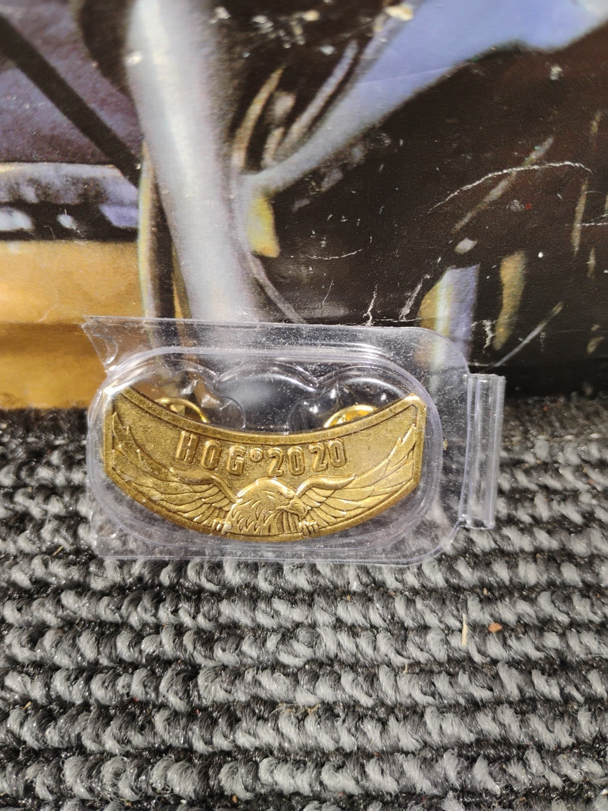 NEW 2020 HOG Harley Davidson Owners Group Pin Rocker Badge Wings HD Metal